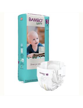 Mähkmed Bambo Nature, 3 suurus, 4 - 8 kg, 156 tk