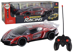Rc auto Lean Toys Racing, 1:16, punane v.