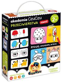Dėlionė CzuCzu Academy Opposites, 19 cm, įvairių spalvų, 22 vnt.