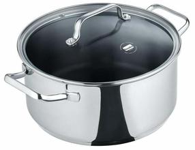 Kastrul Berndes B.Brilliant, Ø24 cm, 4.9 l, hõbe v.