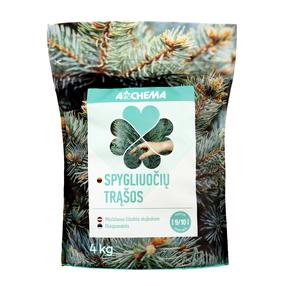 Väetis okaspuudele, dekoratiivsetele taimedele Agrochema 8/240, graanulid, 4 kg