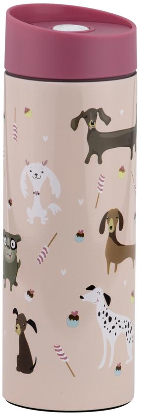 Termopuodelis Ambition Pets, 0.4 l, rožinė sp.