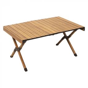 Kempinga galds Mirpol Drevo 90, brūna krās., 90 cm x 60 cm x 44 cm