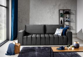 Sofa Lazaro Monolith 97, tamsiai pilka sp., 97 x 247 cm x 92 cm