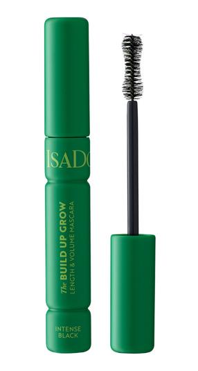 Blakstienų tušas IsaDora The Build Up Grow, 10 ml, intense black sp. lenght & volume 02