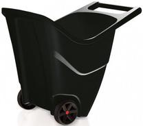 Sodo vežimėlis Prosperplast Load & Go II, plastikas, juoda sp., 85 l
