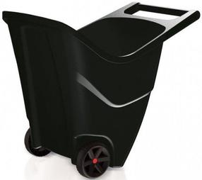 Садовая тележка Prosperplast Load & Go II, пластик, черный цв., 85 л