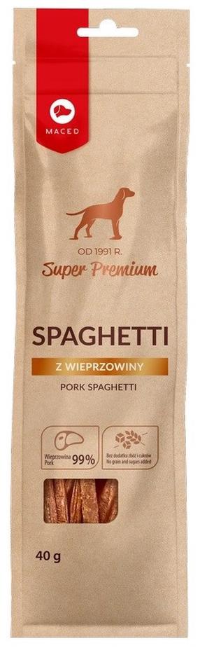 Лакомство для собак Maced Spaghetti, свинина, 0.040 кг