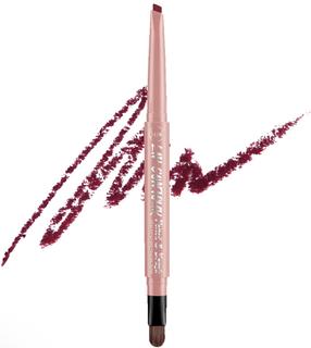 Lūpų pieštukas J.Cat Beauty Lip Contour Pencil & Brush, 0.22 g, 206 scarlet berry red