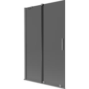 Dušo sienelė Mexen Velar, 110 cm x 150 cm, grafito sp./gun metal sp./grūdintas