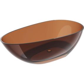 Ванна, свободно устанавливаемая Mexen Glass, 170 см x 85 см x 55 см, earth transparent цв.