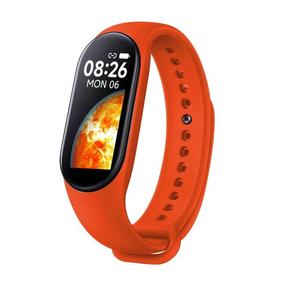 iWear SM7 Fitneso IP67 Aproce 0.96'' TFT su širdies ritmo ir kraujospūdžio matavimu / socialiniu tinklu / miego sekiklu Raudona