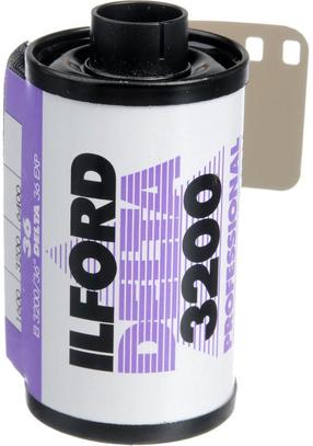 Фотопленки Ilford Delta 3200 Professional, кол-во кадр. 36