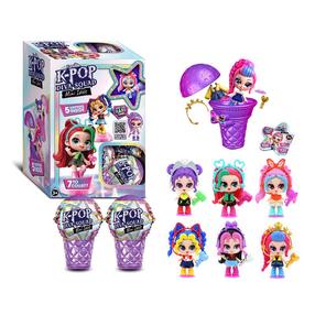 Lėlė su priedais FunVille KPop Diva Squad Mini Idols 31167, 5 cm, (spalva/dizainas parenkami atsitiktine tvarka)
