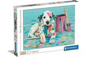 Dėlionė Clementoni The Funny Dalmation 35150, 36 cm x 49 cm, 500 vnt., įvairių spalvų