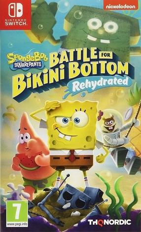 Nintendo Switch spēle THQ SpongeBob Square Pants Battle for Bikini Bottom Rehydrated, angļu