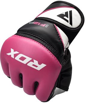 Перчатки для ММА RDX Grappling F12 GGRF-12P, розовый цв., M