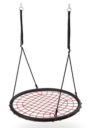 Ligzdas šūpoles Nils Stork's Nest NB5038, 100 cm, melna krās./sarkana krās.