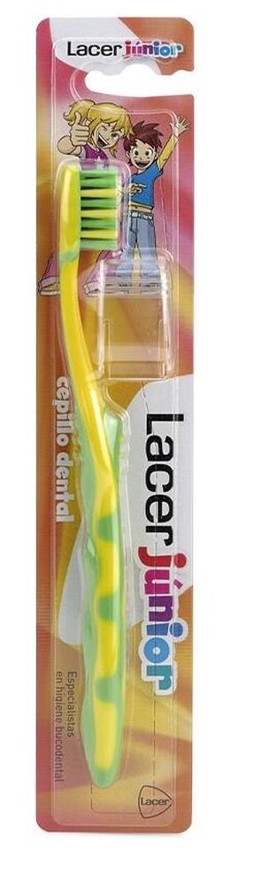Dantų šepetėlis Lacer Cepillo Dental, 3 m., geltona sp.