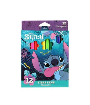 Фломастер Disney Stitch, односторонние, 12 шт.