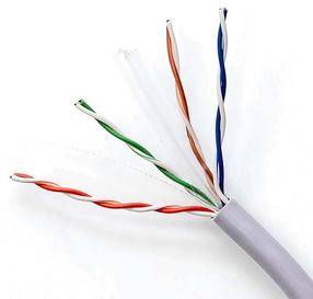 Сетевой кабель Qoltec UTP CAT6 50359, 305 м, белый цв.