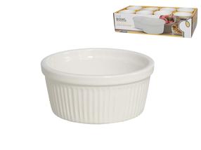 Küpsetusvorm Kitchen&GO, valge v., 8 cm x 8 cm, 0.085 l