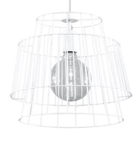 Lampa karināms Sollux Gate 5903282706613, E27, 1 x 60 W, balta krās. / balta krās.