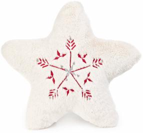Kalėdinė dekoratyvinė pagalvėlė Homla Stella, balta/raudona, 38 cm x 38 cm