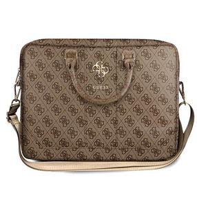 Sülearvutikott Guess Brown 4G Uptown, pruun v., 15"