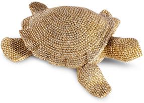 Dekoratīva figūra Eldo Turtle, zelta krās., 14 cm x 12 cm x 5 cm