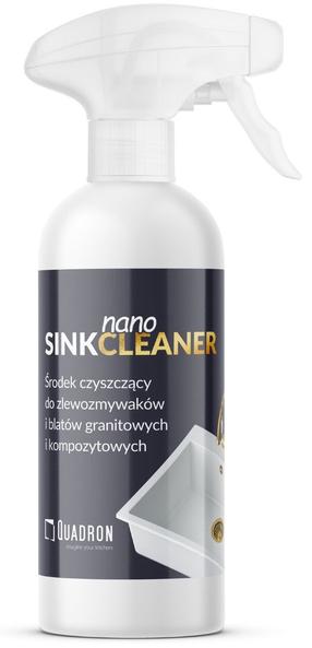 Tīrīšanas līdzeklis, granīta un kompozītmateriāla izlietnēm un darba virsmām Quadron Nano Sink Cleaner, 0.25 l