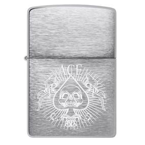 Tulemasin Zippo Spade Skull 48500, hõbe v.