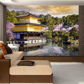 Fototapeet Artgeist Japanese Landscape SNEW010568, 70 cm x 70 cm