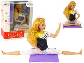 Кукла с аксессуарами Lean Toys Yoga Doll, 30 см, многоцветный