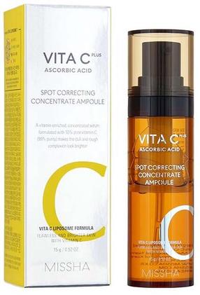 Kontsentraat näo jaoks Missha Vita C Plus Spot Correcting, 15 g