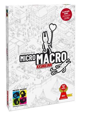 Lauamäng Brain Games MicroMacro: Crime City BRG#MMEE, EE