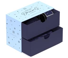 Veido ir kūno priežiūros rinkinys HiSkin Goodnight I wish You the best Dreams, 200 ml, 4 vnt.