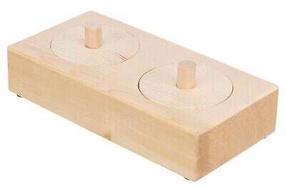 Grauzēju rotaļlieta Trixie Snack Box, 14 cm x 7 cm x 3 cm, brūna krās.