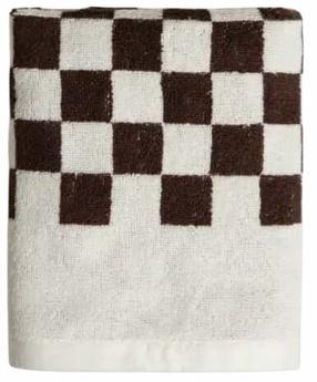  Vonios rankšluostis Homla Basic Ranchi 244990, ruda sp./balta sp., 90 cm x 50 cm