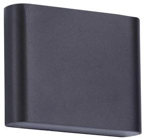 Šviestuvas sieninis Light Prestige Sapri LP-1556/1W BK 5907796367872, LED, 4000 °K, 1 x 3 W, juoda sp. / juoda sp.