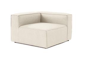 Moduļu dīvāns Atelier Del Sofa Fora, krēmkrāsa