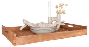 Padėklas House Nordic Faro, 58 cm x 7 cm, 38 cm, Ruda sp.