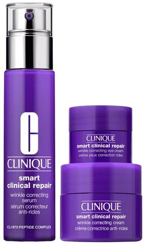 Набор кремов для лица Clinique Smooth & Renew Lab Smart Clinical Repair Set, 50 мл, 3 шт.