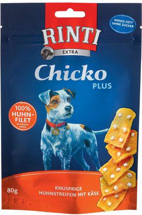 Koeramaius RINTI Chicko Stripes Hen + Cheese, kanaliha, 0.08 kg