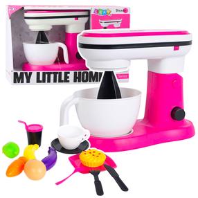 Игрушечная домашняя техника, миксер Lean Toys Mini Series My Little Home, белый цв./розовый цв.