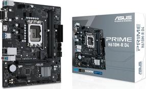 Pagrindinė plokštė Asus Prime H610M-R D4