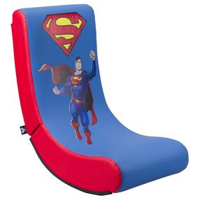 Žaidimų kėdė Subsonic Junior Rock'n Superman, mėlyna sp./raudona sp.