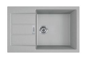 Virtuvinė plautuvė Franke Sirius 2.0 S2D 611-78 XL (500), tektonitas, 78 cm x 50 cm x 20 cm, urban pilka sp.