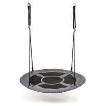 Sūpynės gandro lizdas EcoToys Summer 622f3, 100 cm, 150 cm, juoda sp./pilka sp.