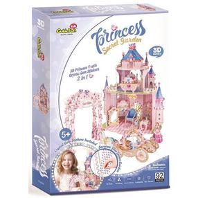 3D puzle Cubicfun Princess Secret Garden, 92 gab.